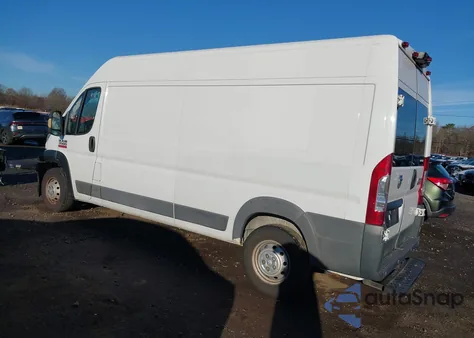 2018 Ram Promaster 3500 High Roof 159 Wb из США, поврежденный, VIN 3C6URVHG7JE149186